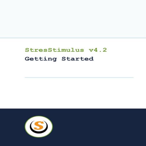 Stresstimulus Load Testing Tool Getting Started