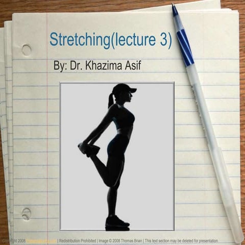 Stretching lec 3
