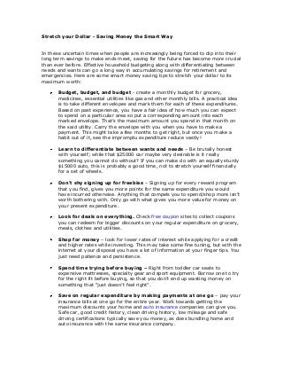 saving money pictures