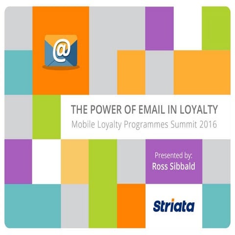 Striata Mobile Loyalty Programme Summit 2016