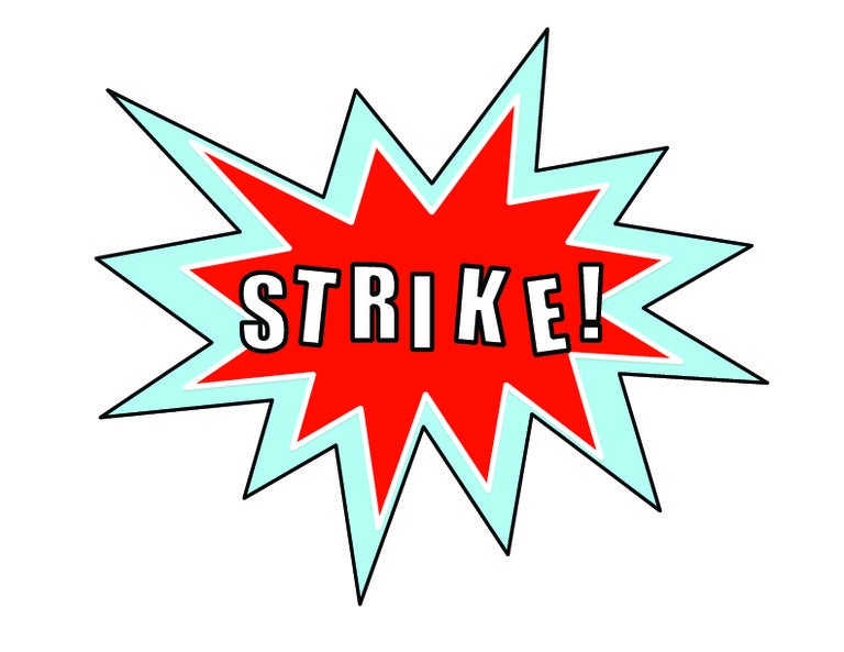 Bowling Birthday Party Centerpiece Strike Callout