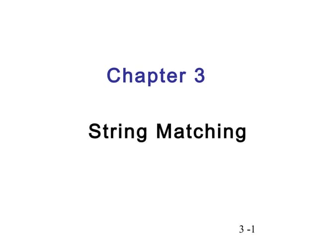 String kmp