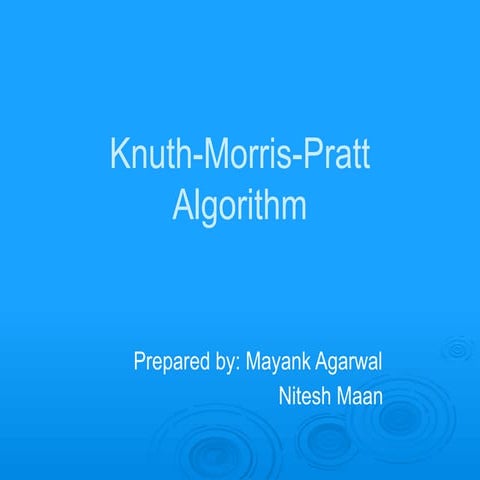 String-Matching algorithms KNuth-Morri-Pratt.pptx