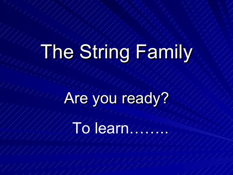 String family