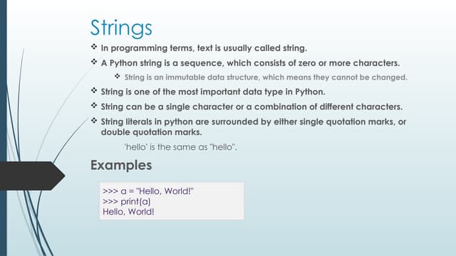 Python Strings Basics with Common Methods.pptx