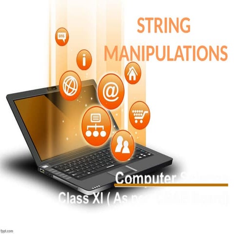Comprehensive Guide to Python String Manipulations and Methods | PPTX