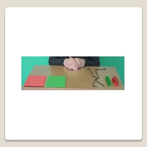 Sringing the beads - motor skills