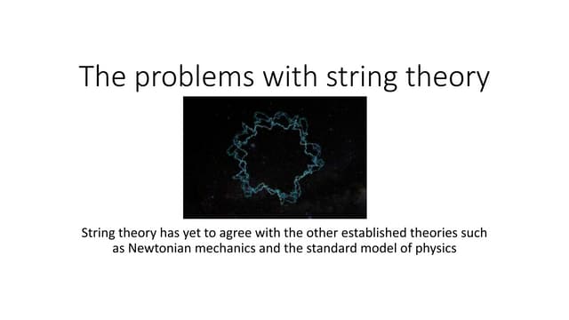 String theory | PPT