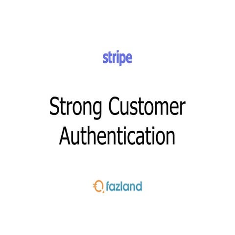 Stripe SCA | PDF