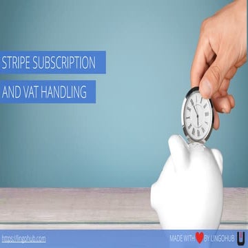 Stripe subscription and VAT handling