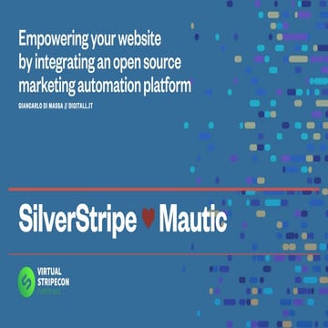 SilverStripe ♥︎ Mautic
