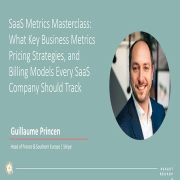 SaaS Metrics Masterclass: What Key Business Metrics, Pricing Strategies, and ...