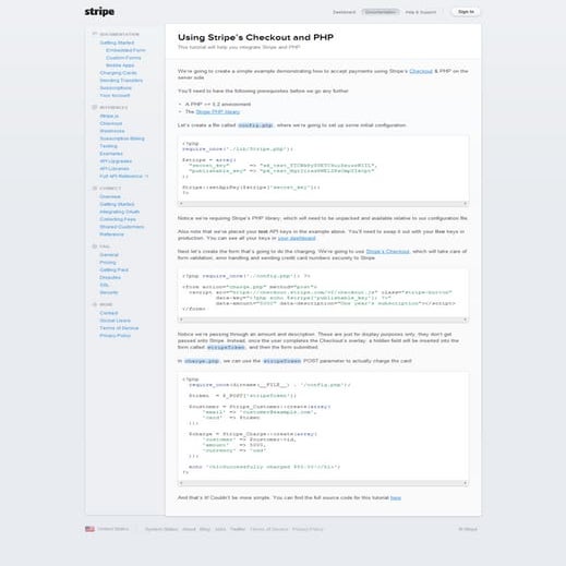 Stripe in php | PDF | Web Design and HTML | Internet