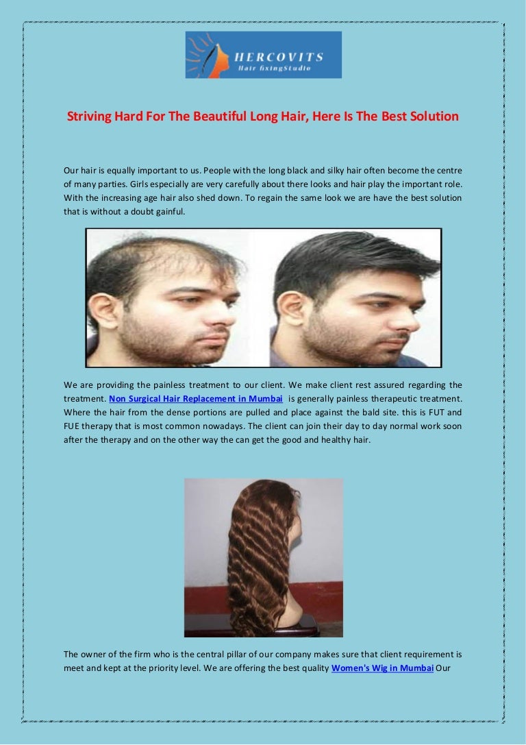 Striving Hard For The Beautiful Long Hair Here Is The Best Solution