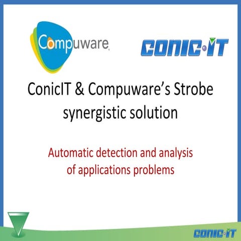  Strobe & ConicIT integration (June 2016)