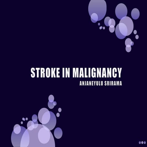 Stroke in malignancy