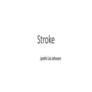 Stroke