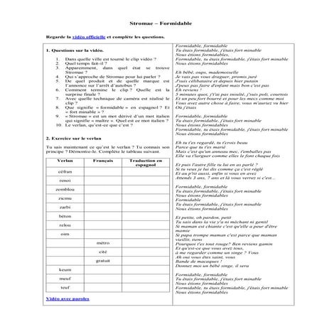 Stromae - Formidable