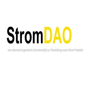 StromDAO - Die Idee