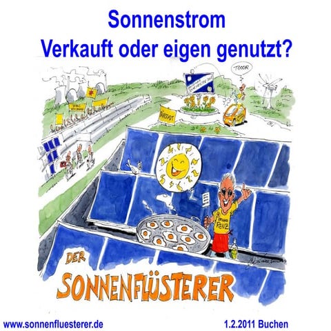 Strom von der sonne