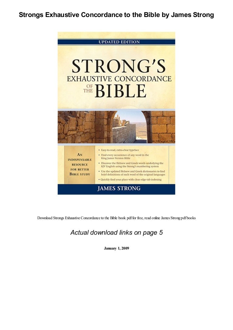 concordance biblique pdf