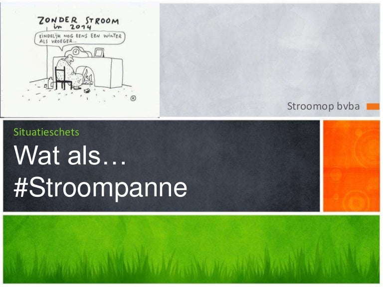 Stroompanne Stroomonderbreking
