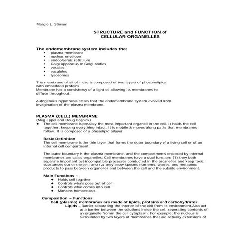 IB Biology Core 2.4: Cell Membranes | PPTX