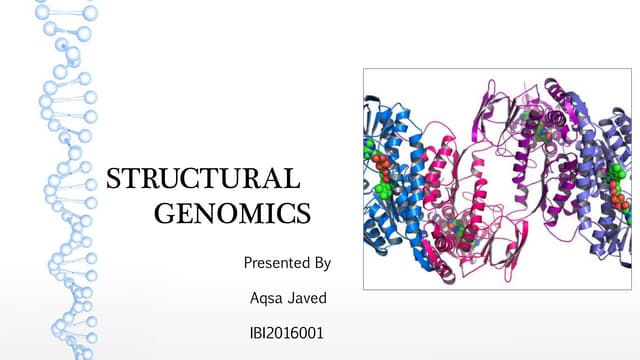 Structural Genomics