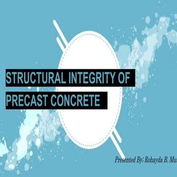 What Provides The Best Indicators Of Structural Integrity STRUCTURAL-INTEGRITY-1.pptx