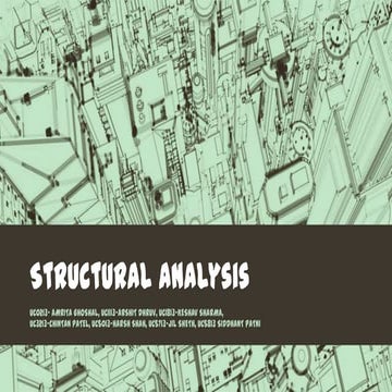 Structural analysis