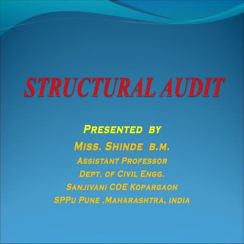Structural audit