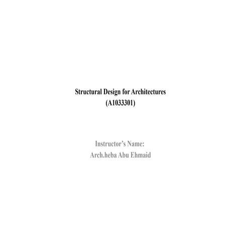 Structural Design Process: Step-by-Step Guide for Buildings | PDF