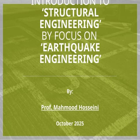 Intro to Structural Engineering | PPT