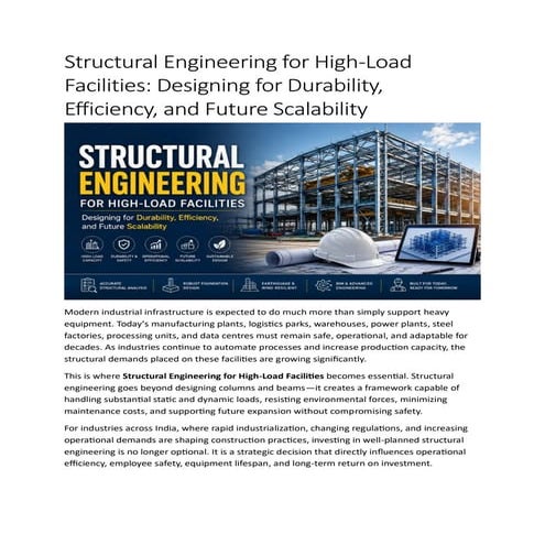 Structural Engineering for High-Load Facilities.pdf