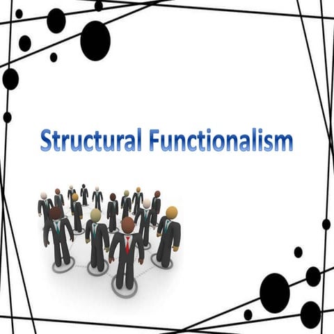 Structural functionalism