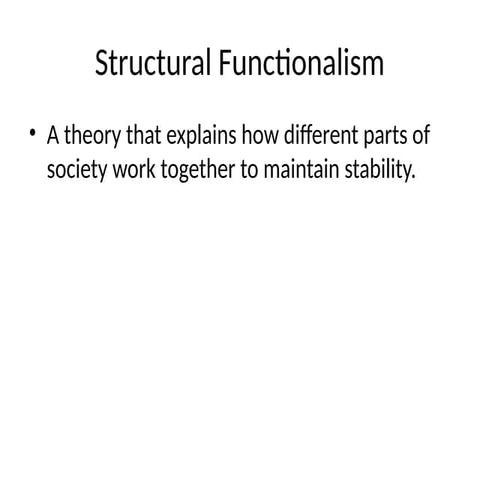 Structural_Functionalism_Presentation-1. | PPTX
