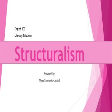 Structuralism part 1