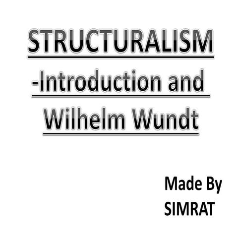 Structuralism