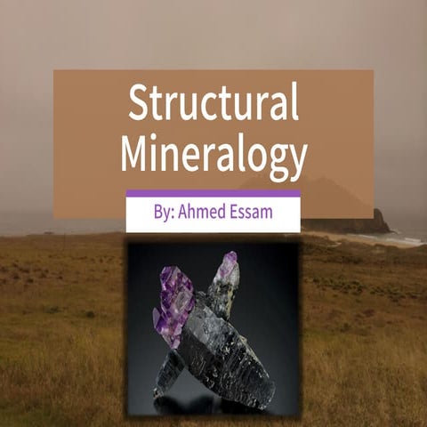 Structural mineralogy 101 | PDF