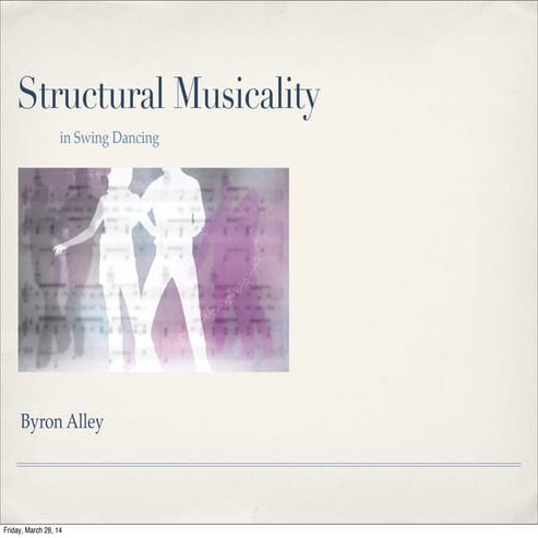 Structural musicality in swing dancing | PDF