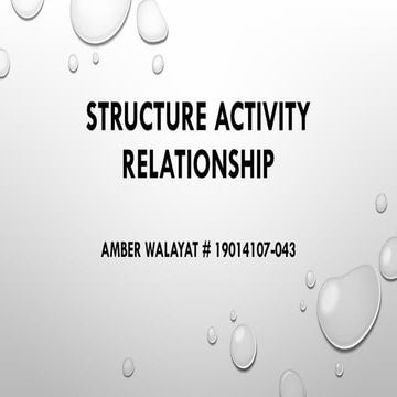 Structure Activity relationship presentation.pptx