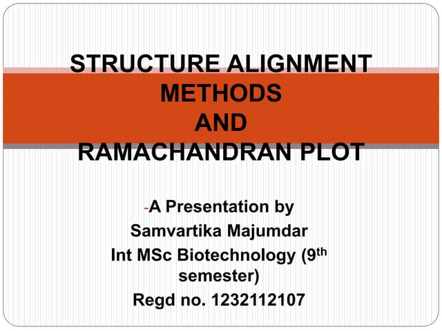 Structure alignment methods