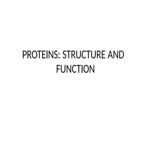 Structure and function of proteins -.pptx