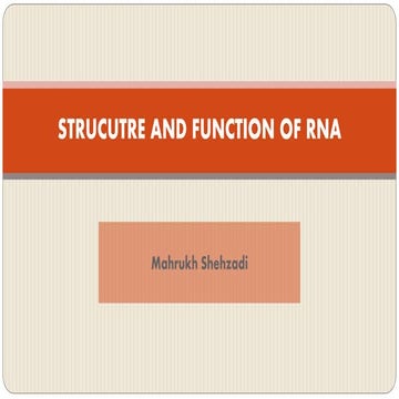 RNA