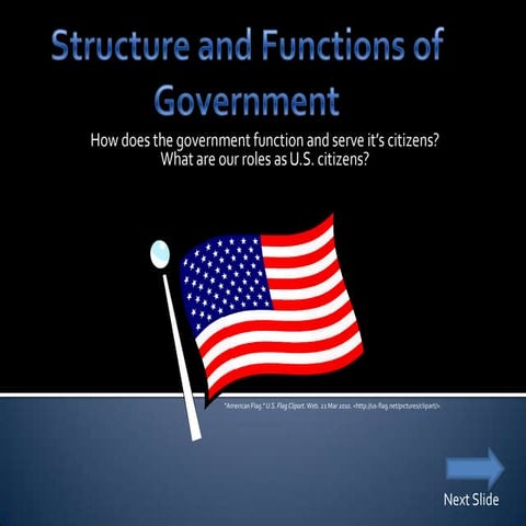 Structure And Functions Of Government