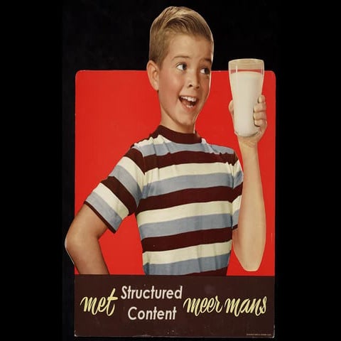 Structured content (GOEDE VERSIE KOMT NOG)