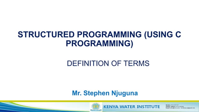 STRUCTURED PROGRAMMING (USING C PROGRAMMING).pptx