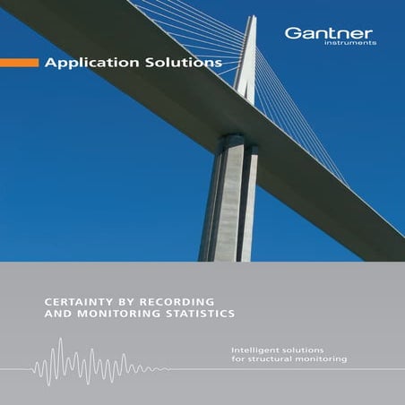 Structure monitoring GANTNER INSTRUMENTS FRANCE