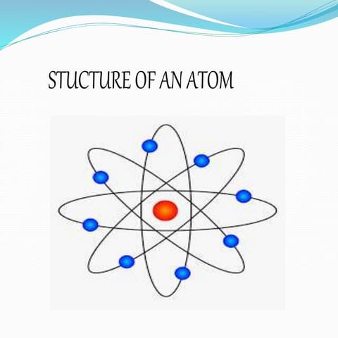 Structure of atom ppt