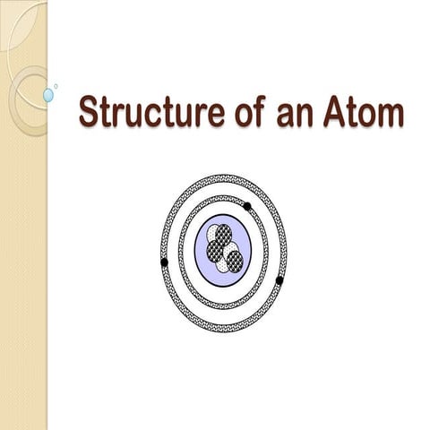 Structure of an Atom ppt cscope | PPT